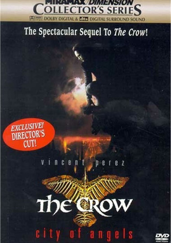 Dvd The Crow City Of Angels / El Cuervo Ciudad De Angeles