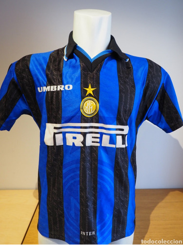 Camiseta Retro Ronaldo Club Inter De Milan Temporada 1997-98