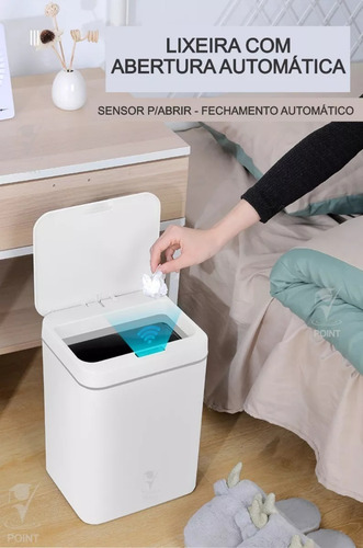 Apertura Automática De Papelera Sin Sensor De Mano Usb