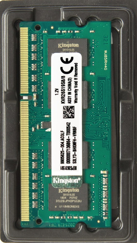 Memória Kingston Ddr4 8gb 2666 Mhz Notebook 1.2v Kit C/100