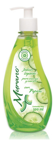 Murano Jabón Líquido Con Pepino / Caja  10 Botellas De 300ml
