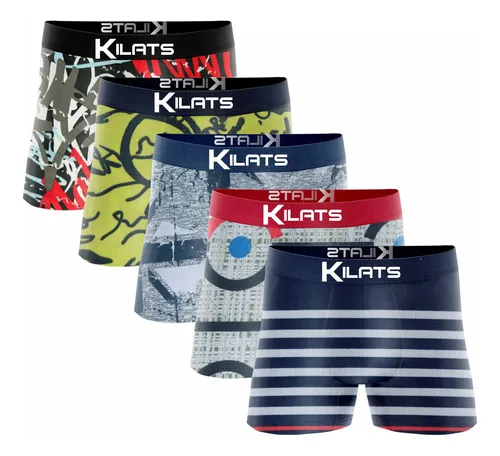 Kit 10 Cuecas Box Boxer Infantil Microfibra Menino Criança Menor preço em Kit 10 Cuecas Box Boxer Infantil Microfibra Menino Criança