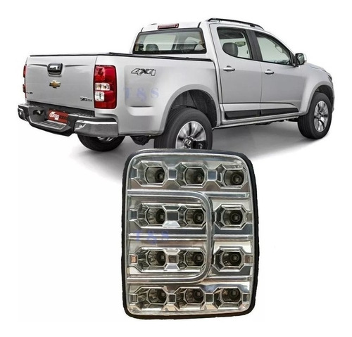Imagen 2 de 7 de Lampara Led P/ Chev S10 2012 2013 2014 2015 2016 17 Ftm Der