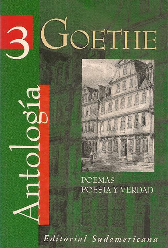Libro Antologia De Johann Wolfgang Von Goethe
