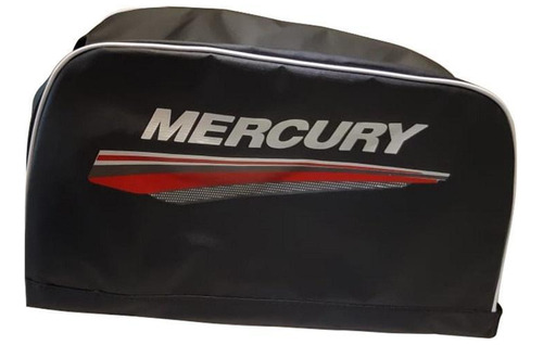 Capa Capô Mercury Motor 8hp - Preto/branco/vermelho - Cm-8hp