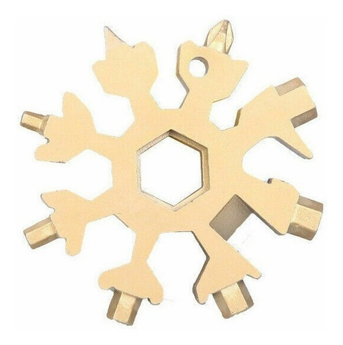 Multi Herramienta 18-1 Copo Tool Allen Gold 6.4cm Grosor 8mm