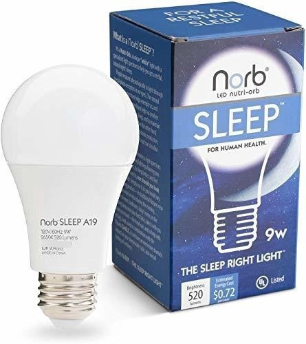 Focos Led - Sleep Light Bulb For Evening-bedtime; Norbsleep 