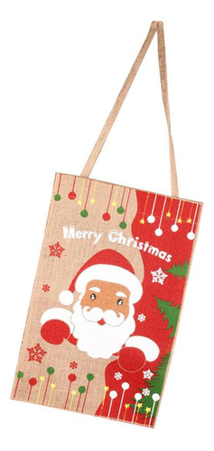 Bandera De Impresa Estrella De Santa Claus De Navidad Para
