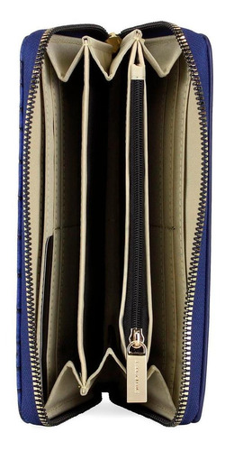Billetera Tate Azul Kenneth Cole