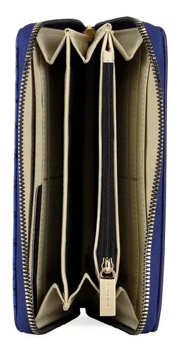 Billetera Tate Azul Kenneth Cole