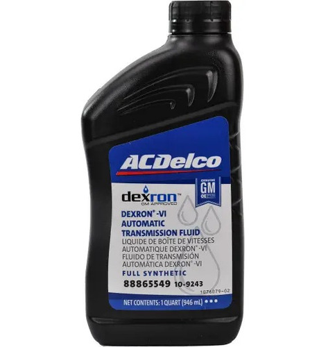 Aceite Dexron Vi Acdelco