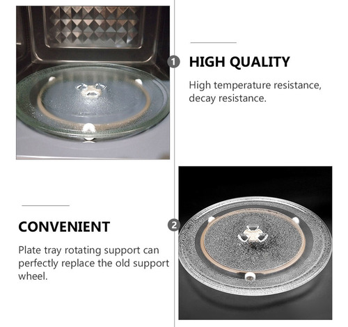 Soporte Giratorio Para Horno Microondas, 4 Unidades, Anillo