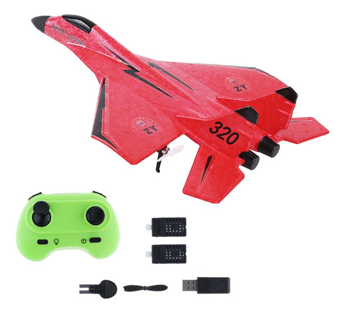 Rc Plane Jet Fighter Toy, Fácil De Volar, Con Led Cool