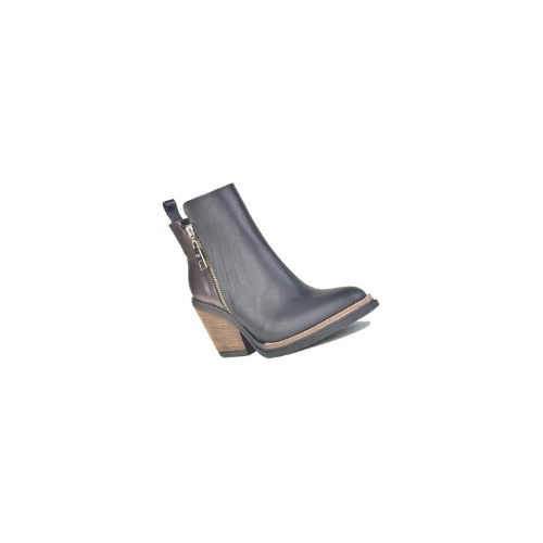 Imagen 4 de 7 de Botinetas Botas Botitas De Mujer De Cuero Kioto - Ferraro