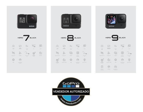 Gopro Hero 9 Black Camera Original Nfe E Garantia No Brasil