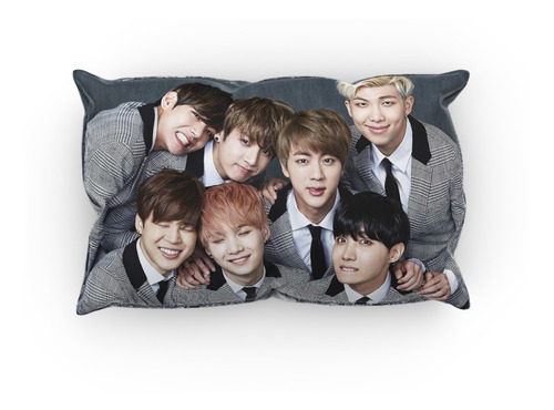 Cojin Almohada Bts Integrantes K Pop Poliester Calidad Color Bts 06