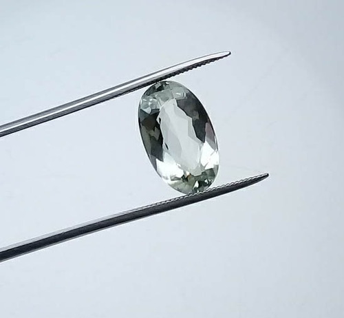 Heliodoro 3.940 Cts Oval Pedras Natura 14x8 Mm Praziolita A