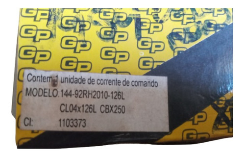 Corrente De Comando(cbx250)-(xr250)-gp