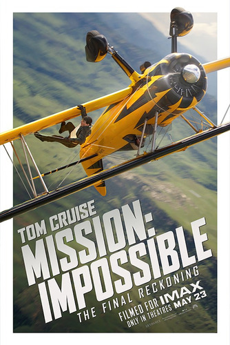 Poster De Mision Imposible The Final Reckoning 2025