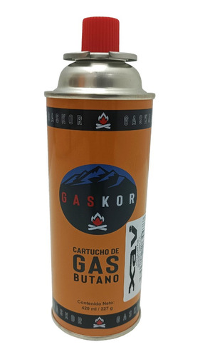 Bombonita Cartucho Gas Butano 420ml Gaskor 8302 Xavi