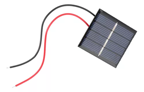 5 piezas/lote de piezas pequeñas en miniatura de paneles solares  policristalinos portátiles no flexibles