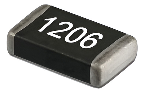 Resistencia 100 Ohm 1000 0,25w 1% 1206 Smd X 5 Unid.