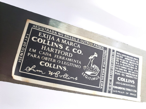 Facão Mato 20 Collins Stanley Antigo Raridade
