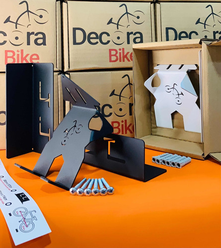 Imagem 8 de 10 de 3 Unidades De Suporte De Parede P 3 Bicicletas - Decora Bike