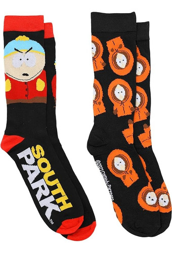 Pack De 2 Calcetines Motivo South Park Importado Usa