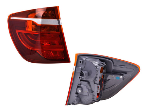 Calavera Ext Izq O Der C/leds Bmw X3 11/17 Depo