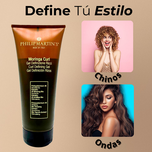 Gel De Cabello Rizos Definidos Moringa Curl Philip Martin