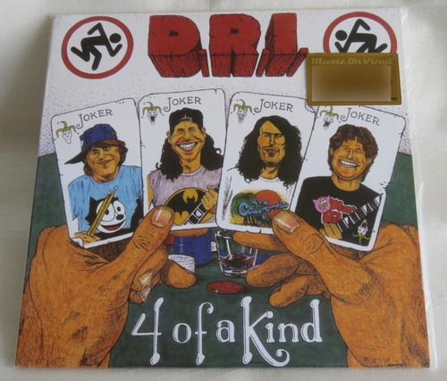D.r.i. 4 Of A Kind Lp Dealing Crossover Trash Full Sod Mod