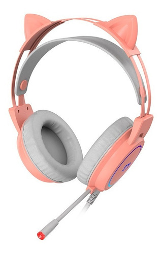 Imagen 1 de 6 de Audifonos Gamer 3.5mm - Daidai Sth200 Rosa