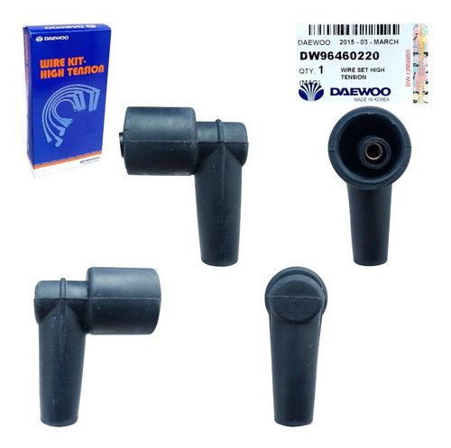 Imagen 9 de 10 de Cables Bujias Chevrolet Optra Limited Tapa Negra Original