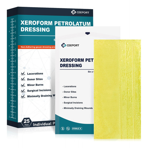 Ceeport Xeroform Petrolatum Dressing 4x4, Xwzcw