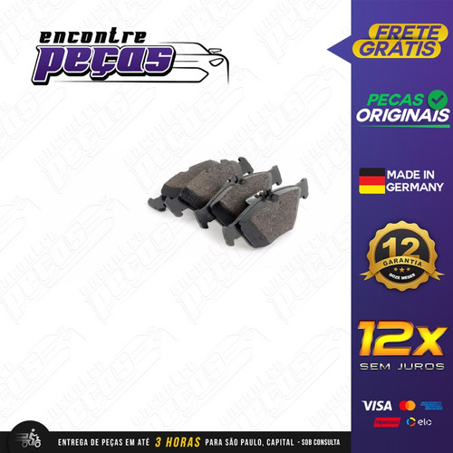 Pastilhas Dianteira Mercedes C240 2.4 V6 1997-2001 Original