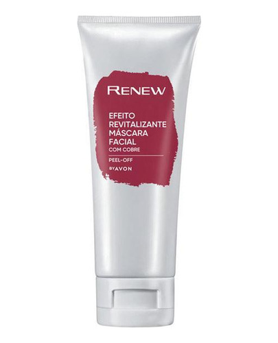 Avon - Renew Máscara Facial Revitalizante Com Cobre Peel-off