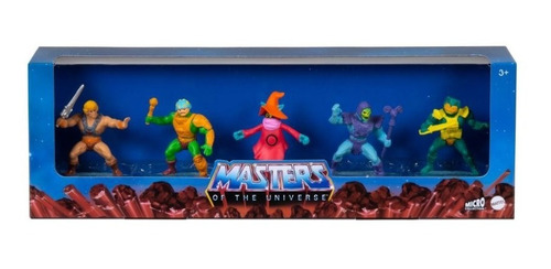 Pack 5 Figuras Masters Of The Universe Origins Mattel Motu