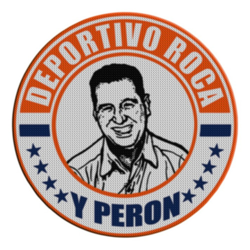 Parche Termoadhesivo Peron Y Deportivo Roca Rio Negro