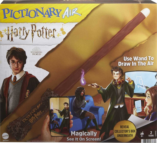 Juego De Mesa Pictionary Air Harry Potter  Juego De  Fr80jm