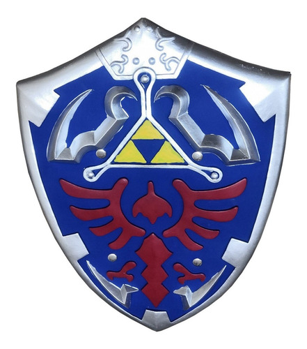 Imagen 5 de 9 de Escudo Legend Of Zelda Link Hylian Hyrule Triforce Foam