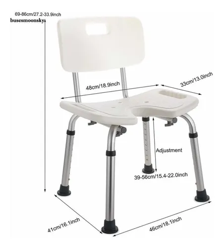 Silla De De Baño Ajustable