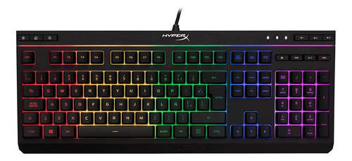 Teclado Gamer Hyperx Alloy Core Luces Rgb Resistente Usb