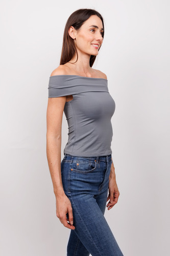 Blusa Juvenil Moda Playera Olan Ancho Monique Calidad Bgl
