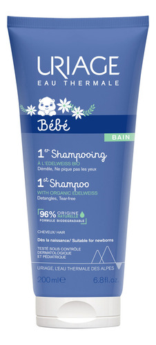  1er Shampoo 200ml De Uriage