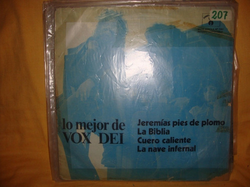 Vinilo Vox Dei Lo Mejor Disc Jockey Rn1