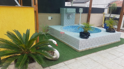 Sobrado À Venda, 4 Quartos, 1 Suíte, 2 Vagas, Piraporinha - Diadema/sp - 91291