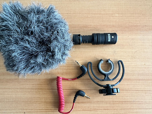 Micrófono Rode Videomic Compatible Cámaras, iPhone Y Android