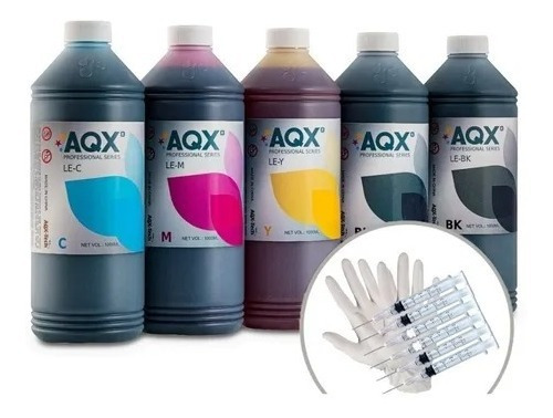 Combo Promo  5x3 Litros Tinta Aqx Para Impresora Epson L220 L375 L210 L365 L475 L380 L3110 L3150 211