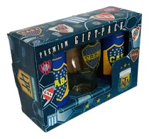 Comprar Pack Ideal Regalo Boca Junior 2 Cervezas + Vaso Pinta